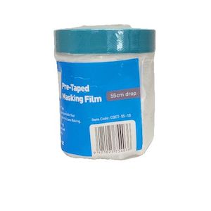 Cloth Pre-taped Masking Film 55cm Drop