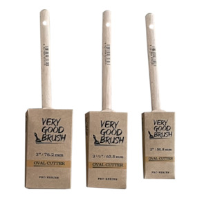 Paint Brushes: Very Good brush - Oval Cutter Brush 76mm
