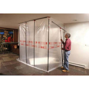 Zipwall: ZipWall Heavy Duty Clear Film 4m x 50m