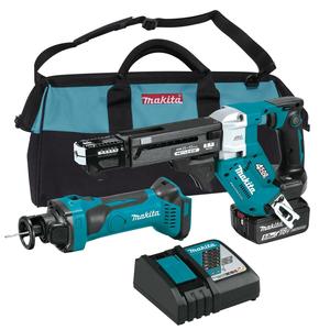 Power Tools: 18V LXT 2-Piece Collated Screwdriver and Dry Wall Cut Out Kit