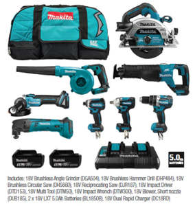 18V LXT 8-Piece Cordless Kit
