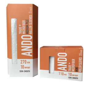 Paint Rollers Trays Poles Drop Sheets: Ando Roller Sleeves