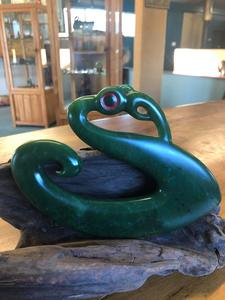 Manaia/Hook - Traditional Jade