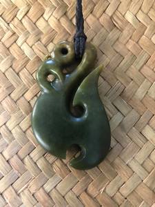 Manaia/Hook - Traditional Jade