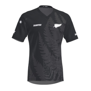 Nz Team Gear: Women's ONZ Race Shirt Black (Mesh)
