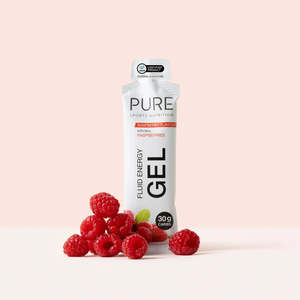 Nutrition: PURE Fluid Energy Gel 59g Raspberry NO CAFFEINE
