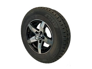 Alloy Rim/tyre, 185 R14C, XENITH SHADOW