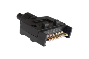 7 pin flat plug, Traditional, B4
