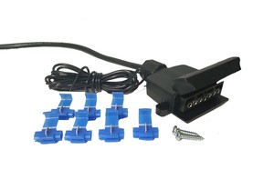 Products: Prewired 7 Pin Flat socket. 1.5m with 2.4m X Over