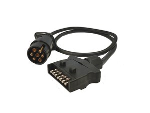 Products: 7 pin Flat - 7 Pin Round 1m Lead