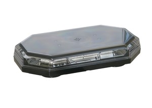LED Flashing Lightbar 10-30v Amber 388mm Bolt on ECER65/R10