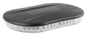 LED Flashing Minibar 10-30v Amber 250mm Magnetic ECER65/R10