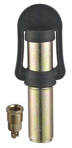 Weld on pole mount, zinc plated