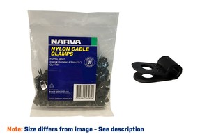 P-clips 3/8" (9.5mm), (pkt of 100)