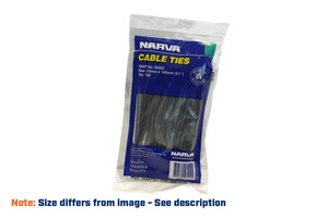 Cable ties 200 mm length, (pkt of 100)