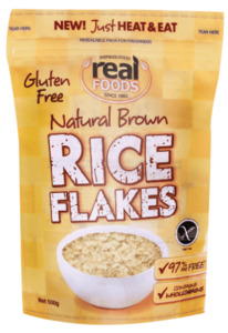 Products: Natural Brown Rice Flakes 500g