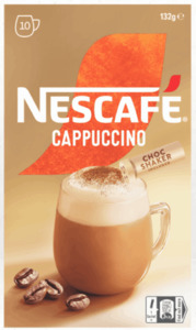 Products: Instant Coffee – Cappuccino/ Latte Sachets