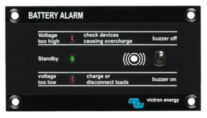Victron Battery Alarm Panel