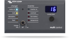 System Monitoring: Victron Digital Multi Control 200/200A GX 90°