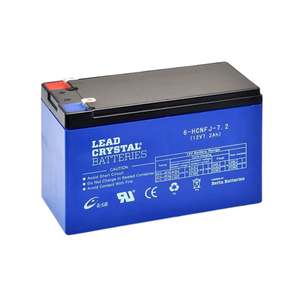 Lead Crystal Batteries: Betta Lead Crystal Batteries- 12V Series