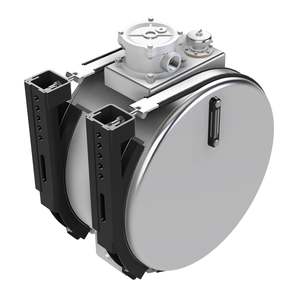 95L Alloy Side Mount Round Tank