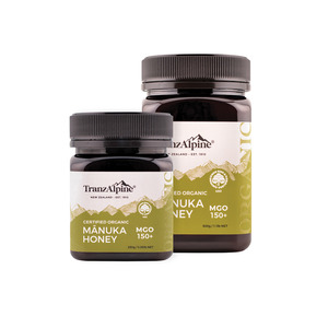 Products: Organic Manuk Honey MG150+ TranzAlpine Honey
