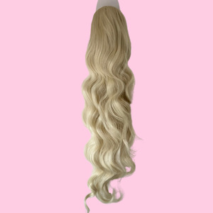 Products: Blonde Drawstring Ponytail Trap Hair
