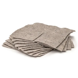 Recycled Wool Mulch Mats – 450×450 2 Pack