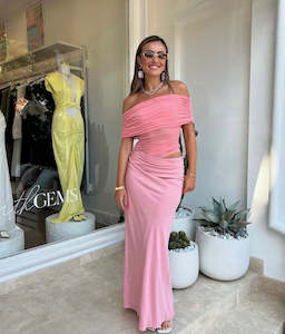 BENNI - YASMIN OFF THE SHOULDER MAXI - 10