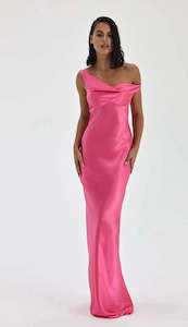 NATALIE ROLT - MONIKA GOWN NEON PINK - 8