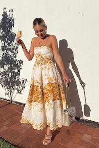 Casual: ZIMMERMANN - ALIANE SCALLOP MIDI DRESS - 10