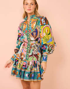 Casual: ALEMAIS - EVERGREEN MINI DRESS - 8