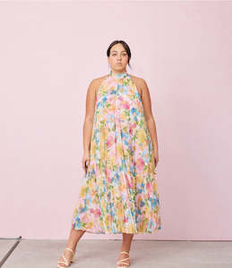 Casual: RUBY - CASCADE CRUSH GOWN - LOLLY FLORAL - 12