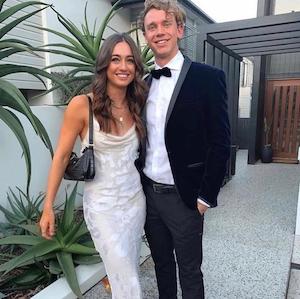 White: RAT AND BOA - PRIMROSE DRESS - S