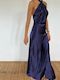 Yld - Navy Crossover Maxi Dress - 10