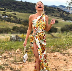 6: SONYA MODA - NOUR YARDEN MAXI DRESS - XS