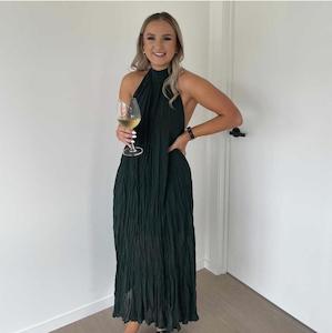 14: RUBY - CASCADE CRUSH DRESS - 14