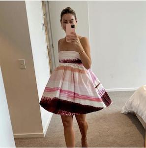 Aje: AJE - KASBAH RUCHED MINI DRESS - 8