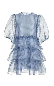 Casual: GANNI - CHECK ORGANZA MINI - 8