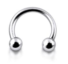 Surgical Steel Circular Barbell With Balls 16 Gauge - BCBN