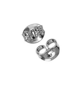 Spare Parts: Steel 20-Pack (10 pairs) of Butterfly Earring Backs