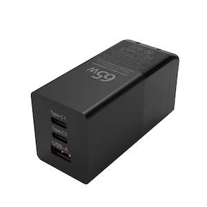 Wall Charger | 65 Watt | 3 Ultra Fast Ports