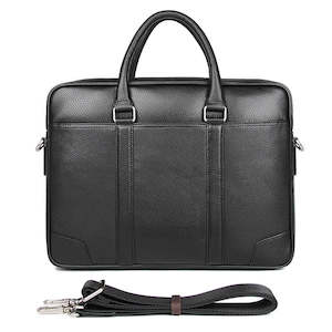 Leather Messenger Bags: Calgary Genuine Leather Messenger Bag