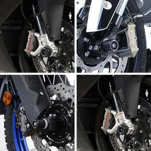 Aprilia 1200 Caponord 2019: Fork protectors R&G (FP0020BK)