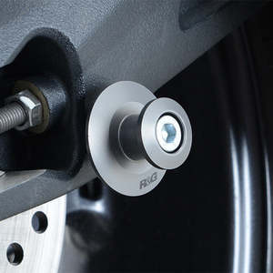 Aprilia 1100 Tuono V4 2024: M6 Titanium Elevation Series Paddock Stand Bobbins R&G (ITBO001TI)