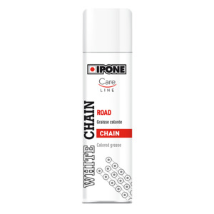 Aprilia 1100 Tuono V4 2024: 250ml White Chain Coloured Road Chain Lube IPONE. DG (800645)
