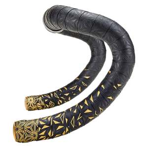 Handlebar Tape: Super Sticky Kush Star Fade Bling – Gold
