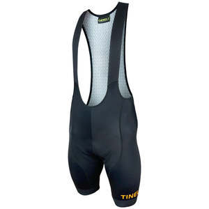 Tineli: Tineli Black Orange Pro Elite Core Bibs