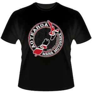 Products: Aotearoa Mana Motuhake Tee Tribal Roots Aotearoa