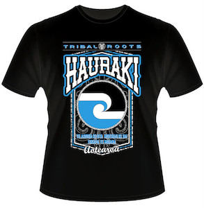 Products: Hauraki T-shirt Tribal Roots Aotearoa
